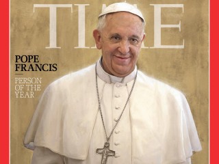 La copertina del TIME: papa Francesco scelto come "persona dell'anno" 2013