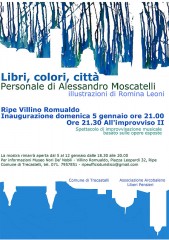 Mostra Libri, Colori, Città al Villino Romualdo di Trecastelli