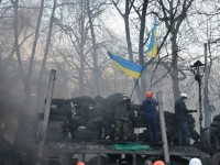 Barricate e scontri a Kiev del gennaio 2014