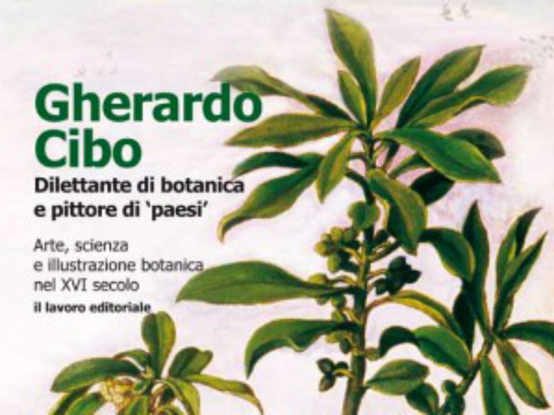 Gherardo Cibo, copertina libro