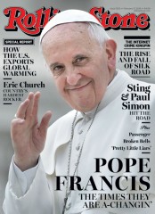 Papa Francesco, copertina Rolling Stone 2014