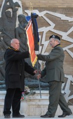 Cerimonia di intitolazione della Sezione Artiglieri del Comune di Barbara al Ten. Artiglieria Cav. Uff.le Dario Tinti