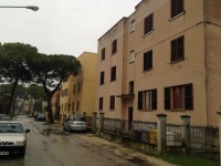 L'abitazione di via Buozzi in cui vive la famiglia Moroni