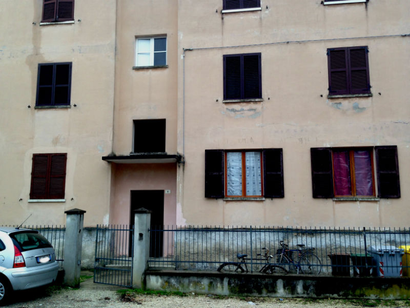 L'abitazione in via Buozzi