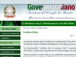 Trasparenza della Pubblica Amministrazione