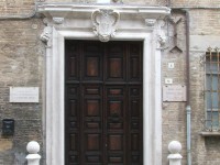 Portale Palazzo Mastai Senigallia