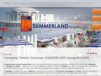 Sito web Camping Summerland realizzato da Netservice