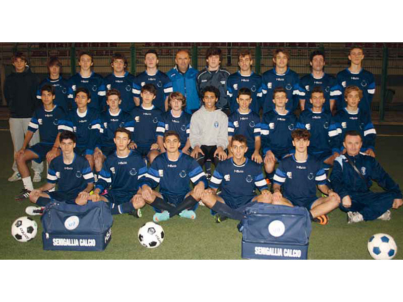 La squadra allievi dell'AS Senigallia Calcio 2013/14