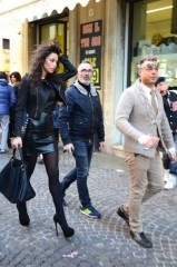 Raffaella Fico a Senigallia - Foto tratta da Facebook, di Emiliano Pagani