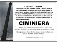 Il 'manifesto funbre' sulla morte della ciminiera