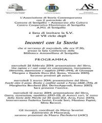 "Incontri con la Storia", 2014, manifesto