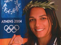 Lucia Morico - Bronzo nel judo ad Atene 2004