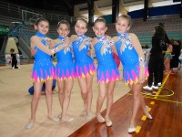 Squadra di ginnastica ritmica della UISP Senigallia