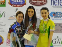 Linda Rossi sul podio a Pescara