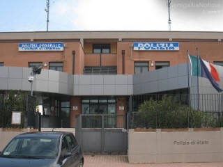 La sede della Polizia di Stato a Senigallia