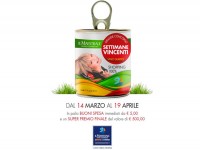 Locandina del concorso "settimane vincenti" al centro commerciale Il Maestrale di Senigallia