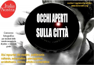 "Occhi aperti sulla città", logo