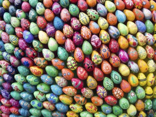 Uova di Pasqua decorate