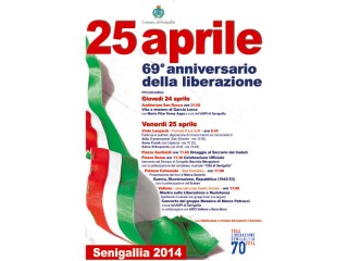 25 aprile 2014 - le iniziative a Senigallia