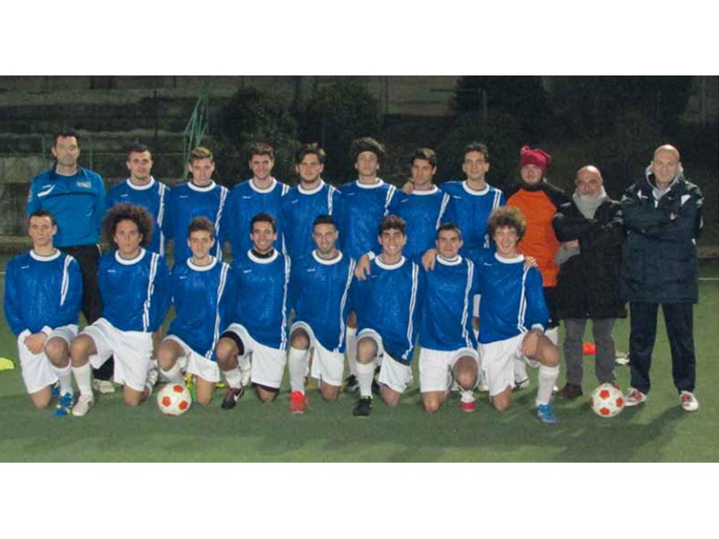 La squadra Juniores dell'Aesse Senigallia Calcio