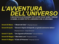 Volantino della rassegna di astronomia a Corinaldo