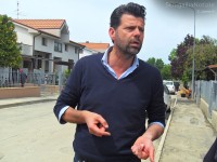 Il sindaco Mangialardi in visita a Borgo Bicchia