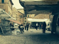 Diverbio tra ambulanti in piazza dei Martiri, a Ostra