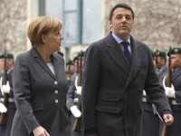 Angela Merkel e Matteo Renzi