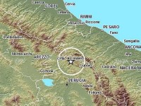 La mappa del terremoto del 19 maggio elaborata da Ingv