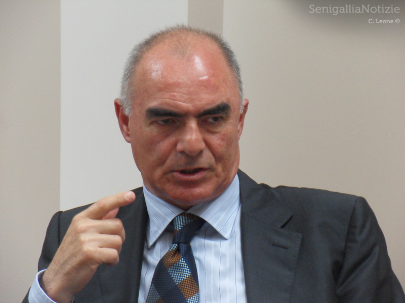 Sandro Forlani, presidente dell'associazione dei dipendenti e dei pensionati del gruppo Banca Marche "Dipendiamo Banca Marche"