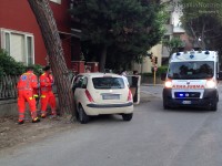 L'incidente tra via Mercantini e viale A Garibaldi nella serata del 29 maggio