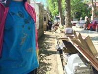 I ragazzi di fosforo impegnati nel post-alluvione