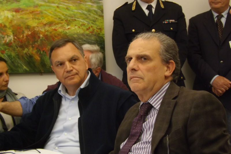 Roberto Oreficini e Alfonso Pironti