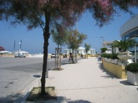La Rotonda a Mare di Senigallia e il marciapiede del lungomare Marconi