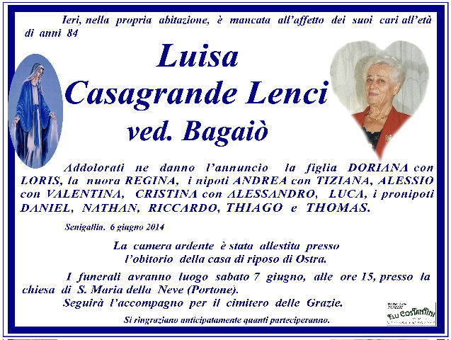 Luisa Casagrande Lenci
