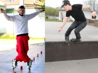 I freestyler Enrico Perano e Luca Spitalieri