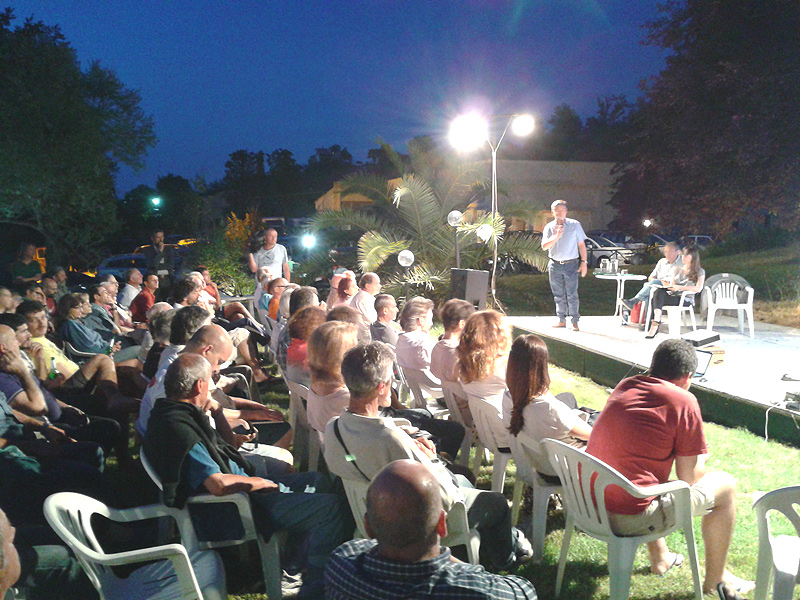 La serata sull'alluvione di Senigallia promossa da Confluenze