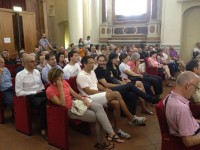 Alluvione: San Rocco gremito per l'incontro con Renzo Rosso