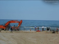 Conclusione lavori ripristino spiaggia Ponterosso