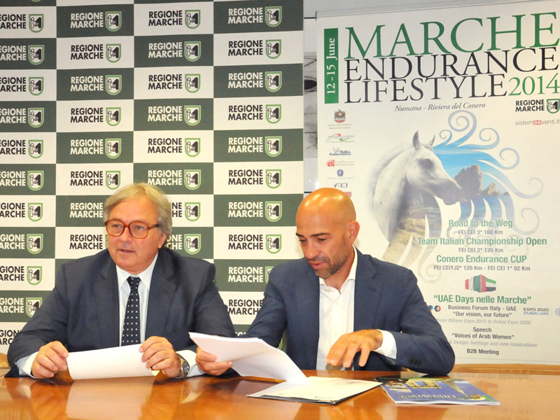 Conferenza stampa finale sui numeri della terza edizione di Marche Endurance Lifestyle