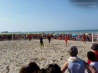 Mundialito di calcio in spiaggia al Caterraduno 2014