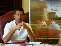 Maurizio Mangialardi alla presentazione della 15a mostra mercato dell’artigianato artistico