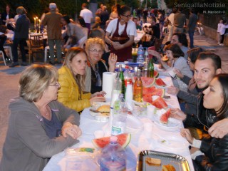 La Sfangata: festa e cena in strada per gli alluvionati