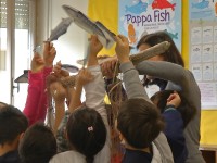Un laboratorio dell'iniziativa Pappa Fish