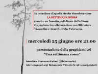 manifesto "Settimana rossa"