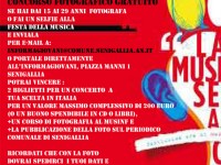 Locandina del concorso fotografico riservato ai giovani "Selfie for Andrea"