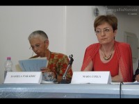 Daniela Paradisi e Mara Colla al convegno nazionale sul commercio a Senigallia, di venerdì 4 luglio 2014