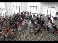 Il pubblico del convegno nazionale sul commercio a Senigallia, di venerdì 4 luglio 2014