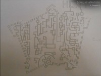 Percorso del Labirinto di mais 2014-Cartina