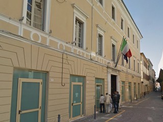 La Questura di Pesaro-Urbino, in via G.Bruno